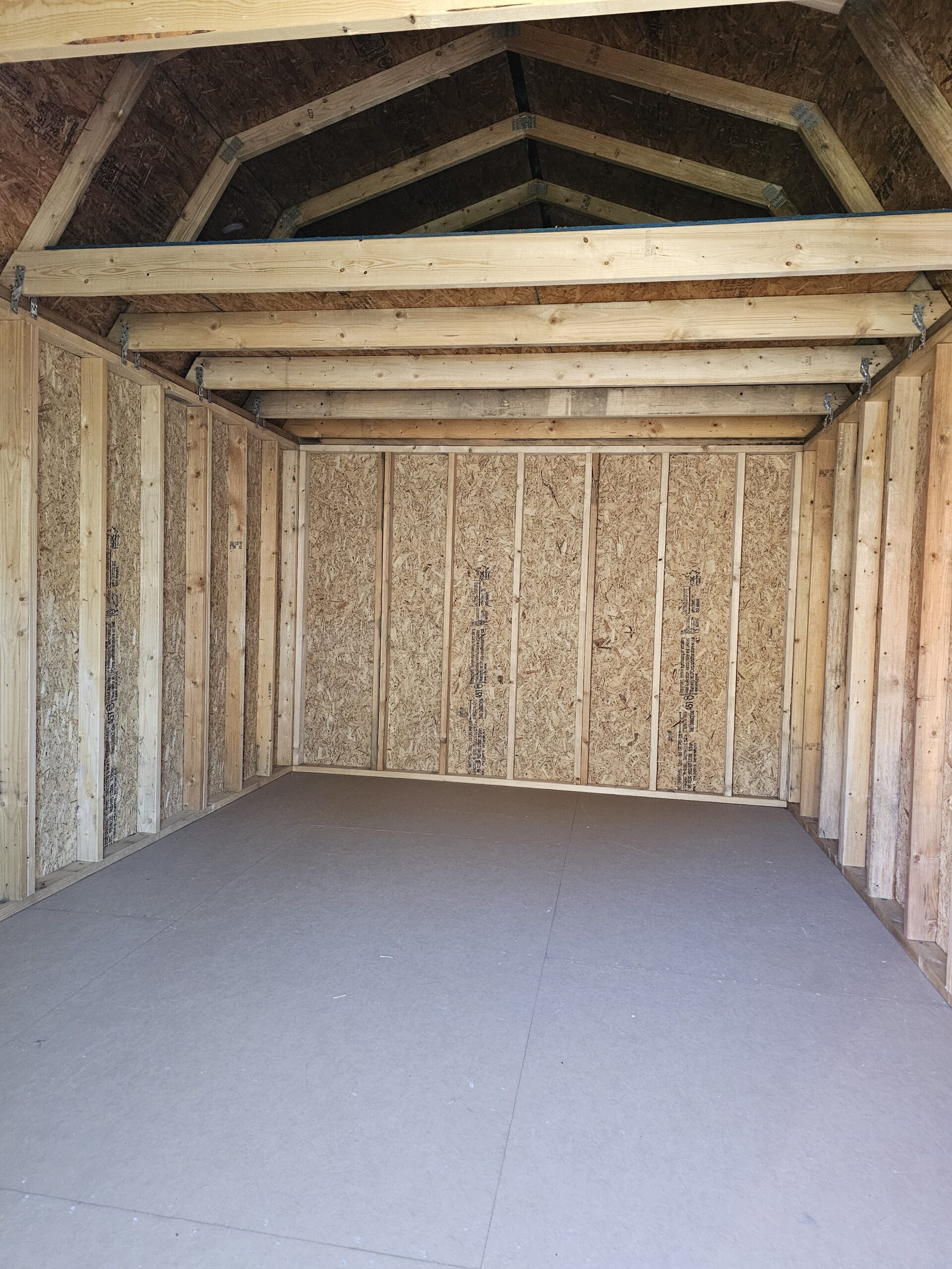 8x12 Lofted Barn - Image 3
