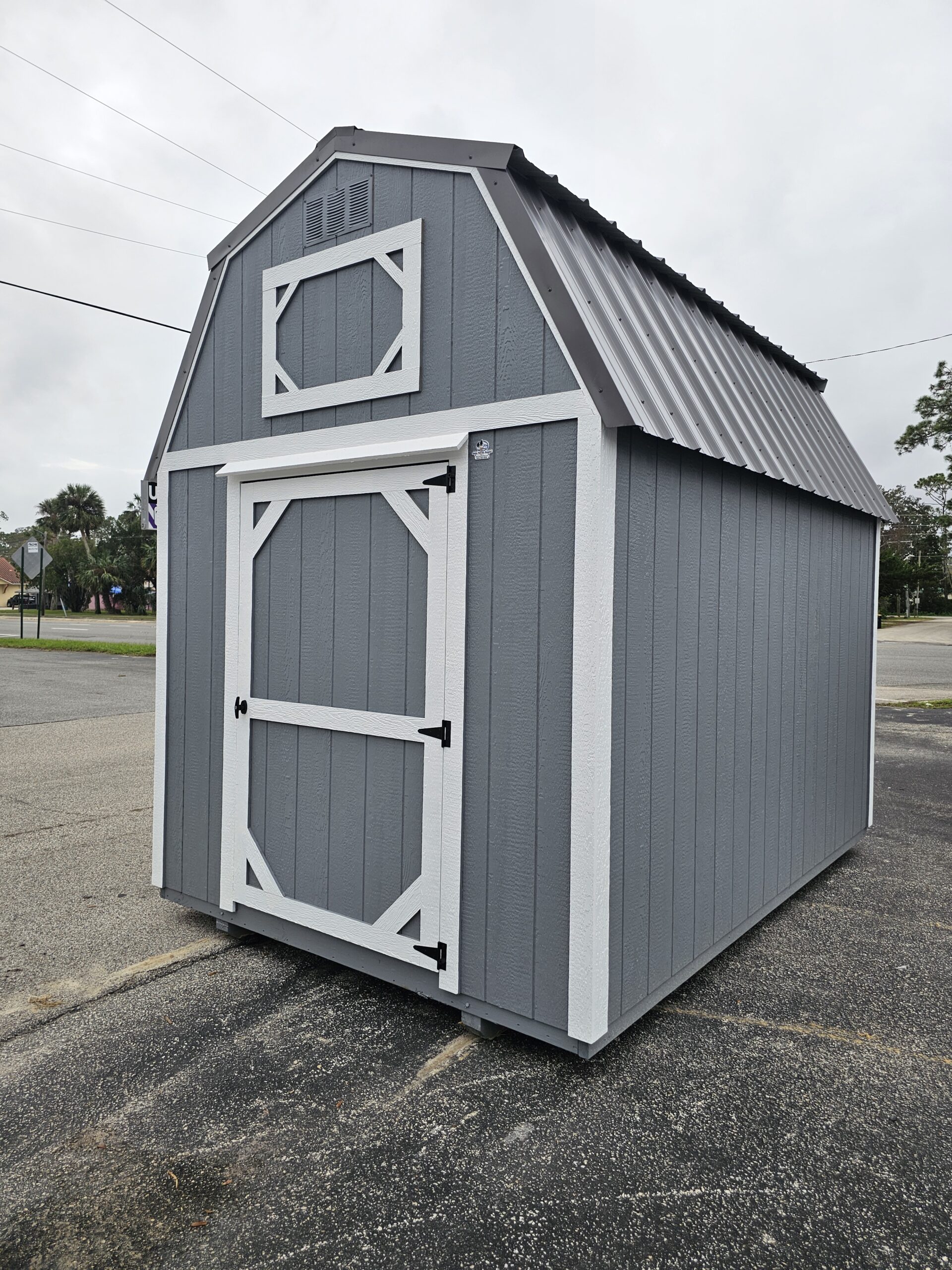 8x12 Lofted Barn - Image 2