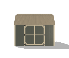 Side Lofted Barn 10x12 - Image 3