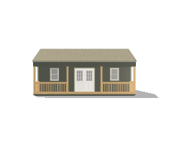 Side Porch Cabin 14x24 - Image 3