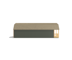 Deluxe Lofted Barn Cabin 14x36 - Image 4