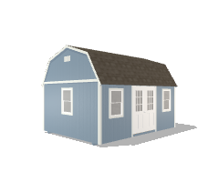 Side Lofted Barn 12x16