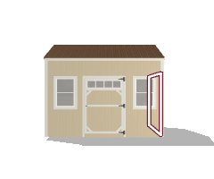 Side Garden Shed 8x12 - Image 3