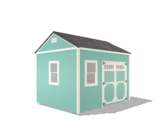 Side Garden Shed 10x12