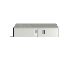 Side Garden Shed 16x40 - Image 4
