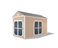 Side Garden Shed 8x16