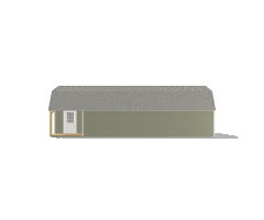 Lofted Corner Porch Cabin 16x40 - Image 3