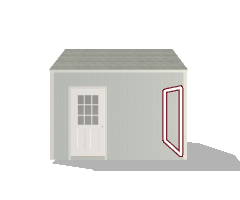 Side Garden Shed 12x12 - Image 3