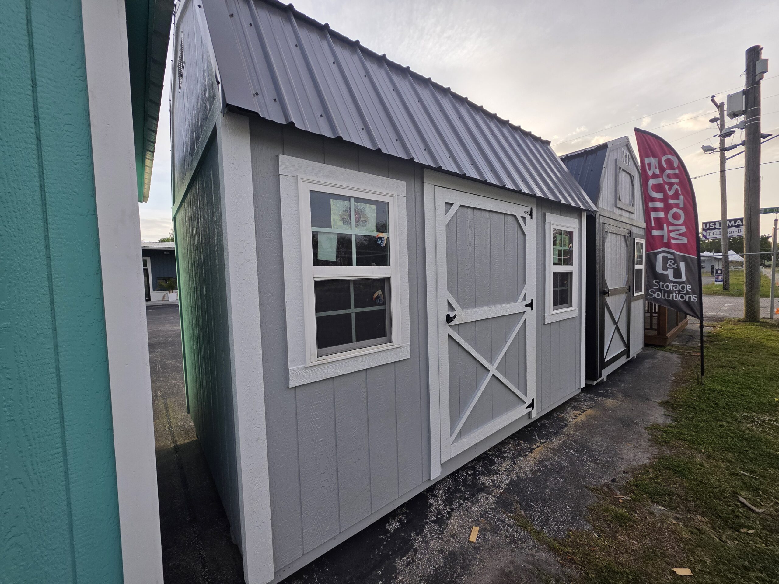 Side Lofted Barn 8x12