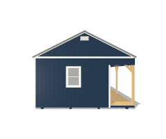 Side Porch Cabin 16x40 - Image 6