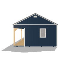 Side Porch Cabin 16x40 - Image 5