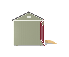 Side Garden Shed 10x12 - Image 6