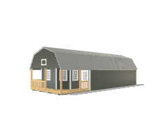 Deluxe Lofted Barn Cabin 16x40