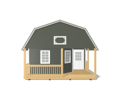 Deluxe Lofted Barn Cabin 16x40 - Image 6