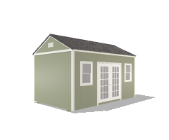 Side Garden Shed 10x16