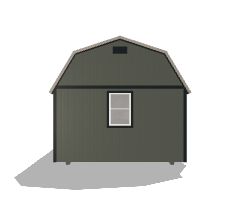 Lofted Corner Porch Cabin 12x28 - Image 5