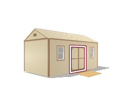 Side Garden Shed 10x20