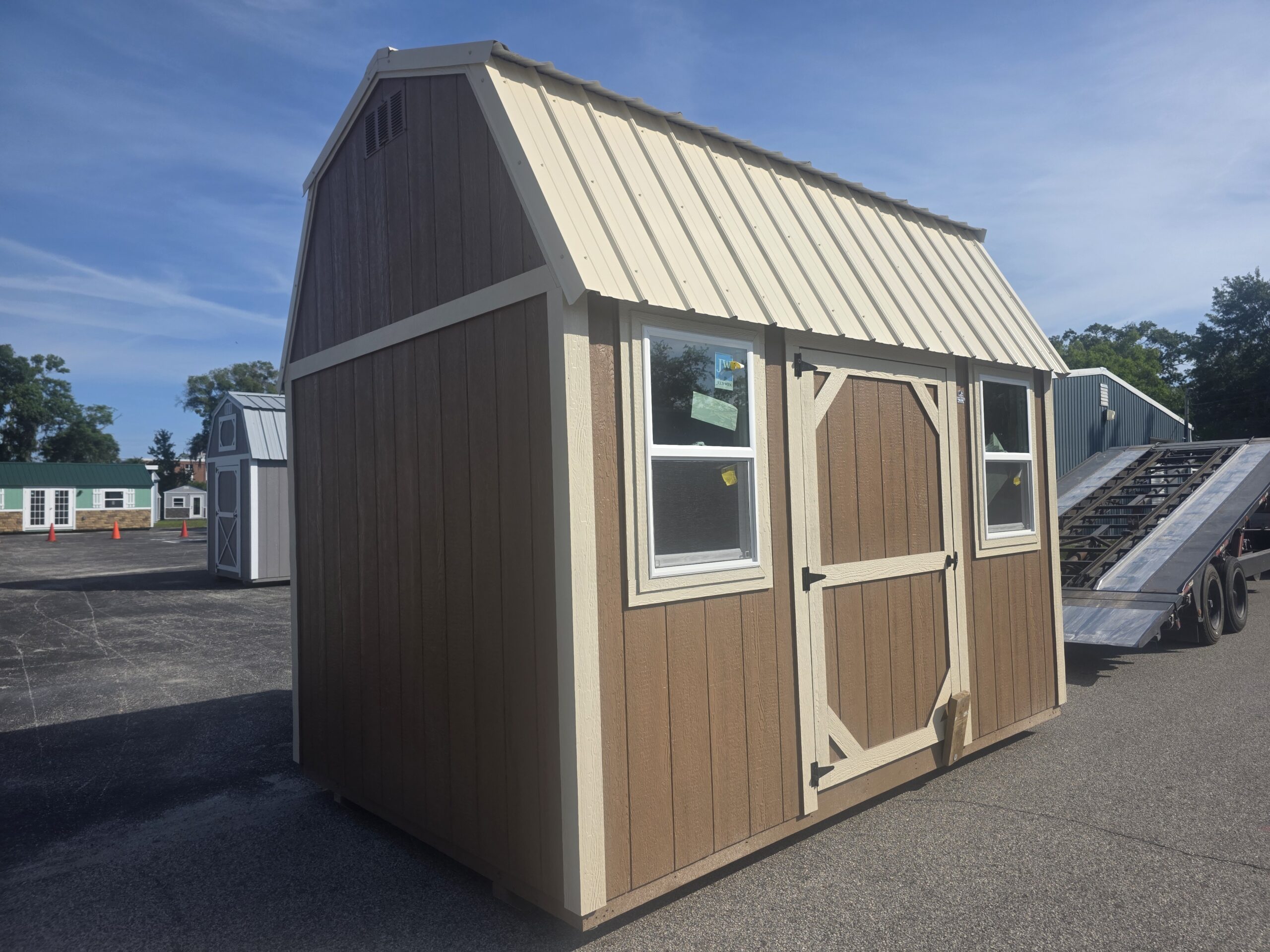 Side Lofted Barn 8x12