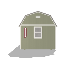 Side Lofted Barn 10x12 - Image 5