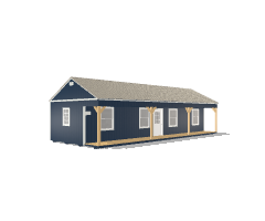 Side Porch Cabin 16x40