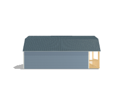 Deluxe Lofted Barn Cabin 16x28 - Image 4