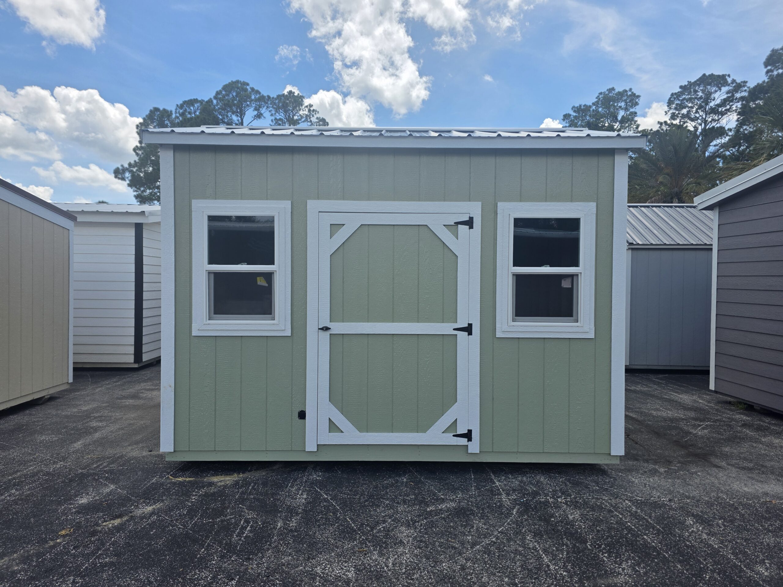 Side Garden Shed 8x12