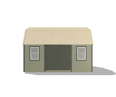 Side Lofted Barn 12x16 - Image 3