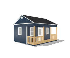 Side Porch Cabin 14x16