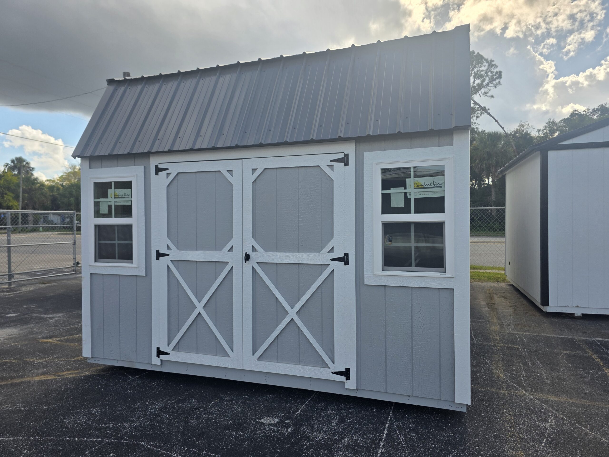 Side Lofted Barn 10x12 - Image 2