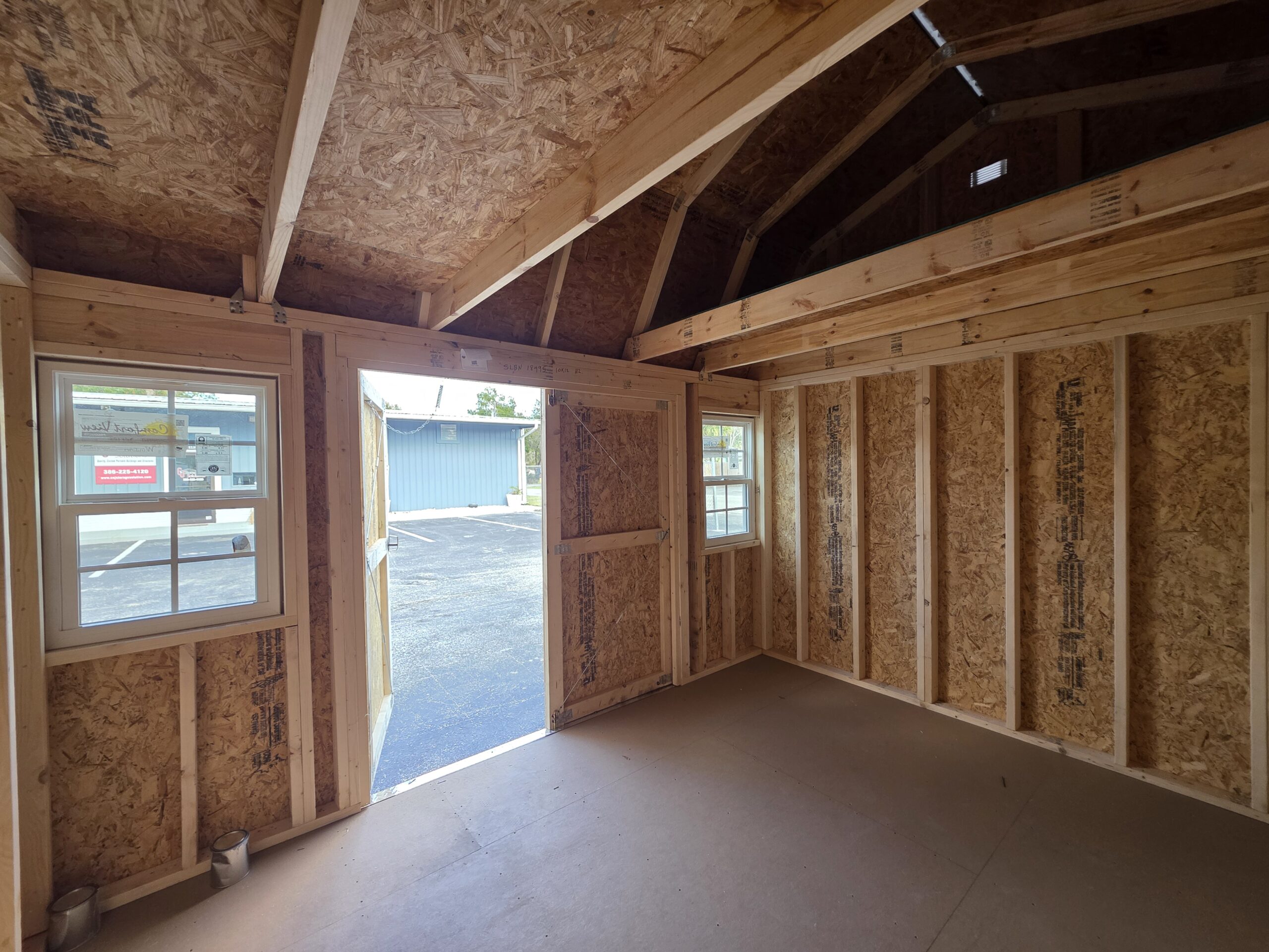 Side Lofted Barn 10x12 - Image 3