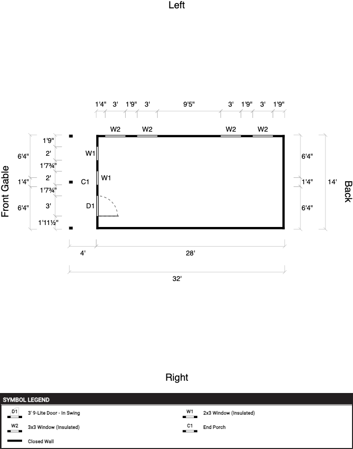 Standard Cabin 14x32 - Image 2