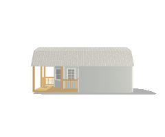 Deluxe Lofted Barn Cabin 12x24 - Image 3