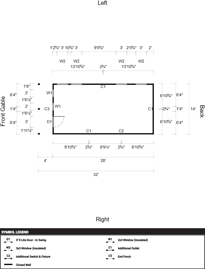 Standard Cabin 14x32 - Image 2