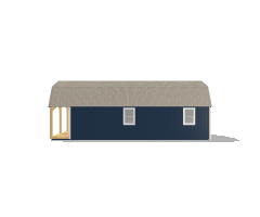 Lofted Barn Cabin 14x32 - Image 3