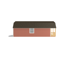 Deluxe Lofted Barn Cabin 14x32 - Image 4
