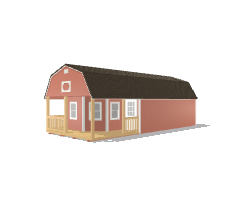 Deluxe Lofted Barn Cabin 14x32