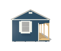 Side Porch Cabin 14x24 - Image 6