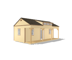 Side Porch Cabin 14x24