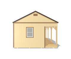 Side Porch Cabin 14x24 - Image 6