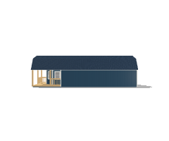 Deluxe Lofted Barn Cabin 14x40 - Image 3