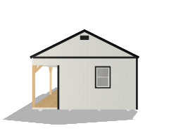 Side Porch Cabin 16x40 - Image 5